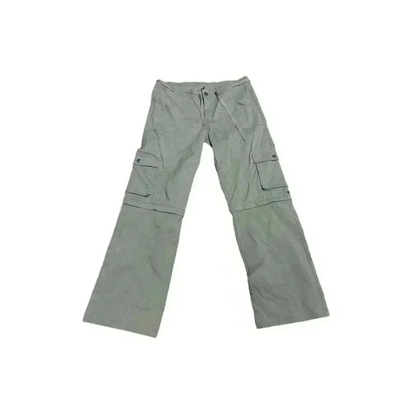 Prana Women's Convertible Nylon Spandex Outdoor Hiking Trail Pants Size 10 Cargo - Picture 1 of 9